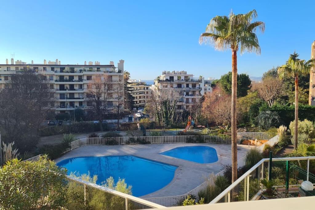 Appartement Vue Mer Sur Les Hauteurs De Niza Exterior foto