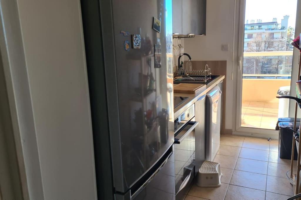 Appartement Vue Mer Sur Les Hauteurs De Niza Exterior foto