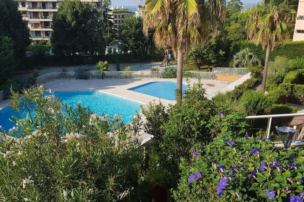 Appartement Vue Mer Sur Les Hauteurs De Niza Exterior foto