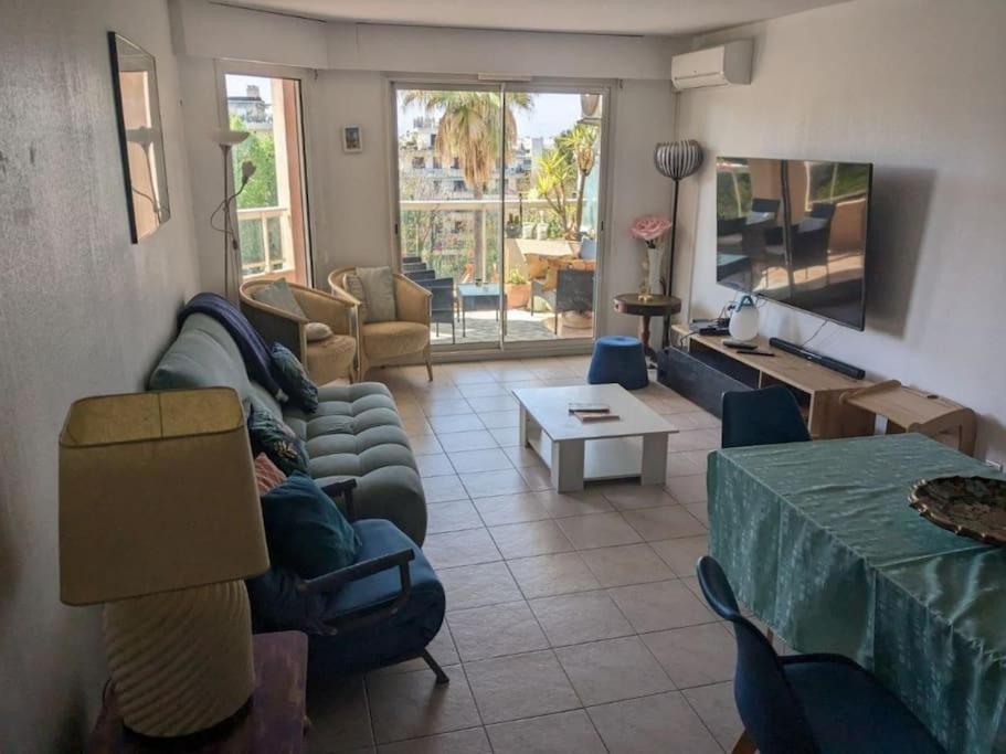 Appartement Vue Mer Sur Les Hauteurs De Niza Exterior foto